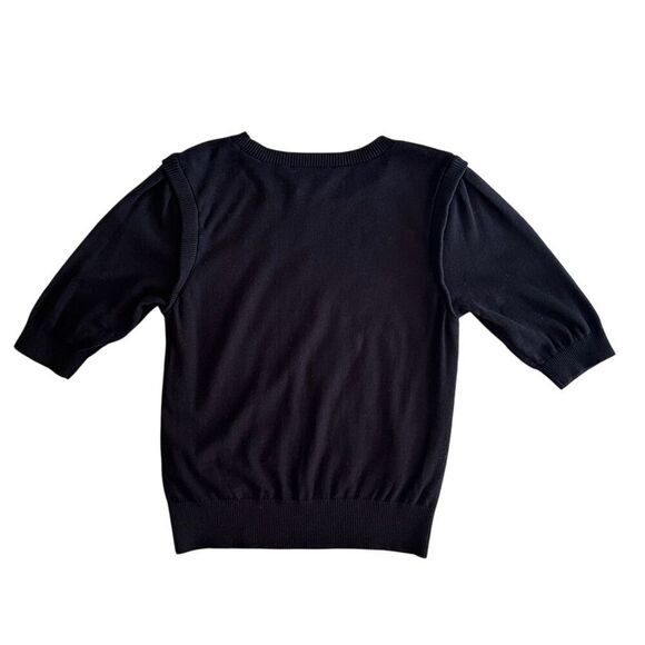 DKNY Women's Multicolor Abstract Crewneck Pullover Sweater Size L - Picture 6 of 7